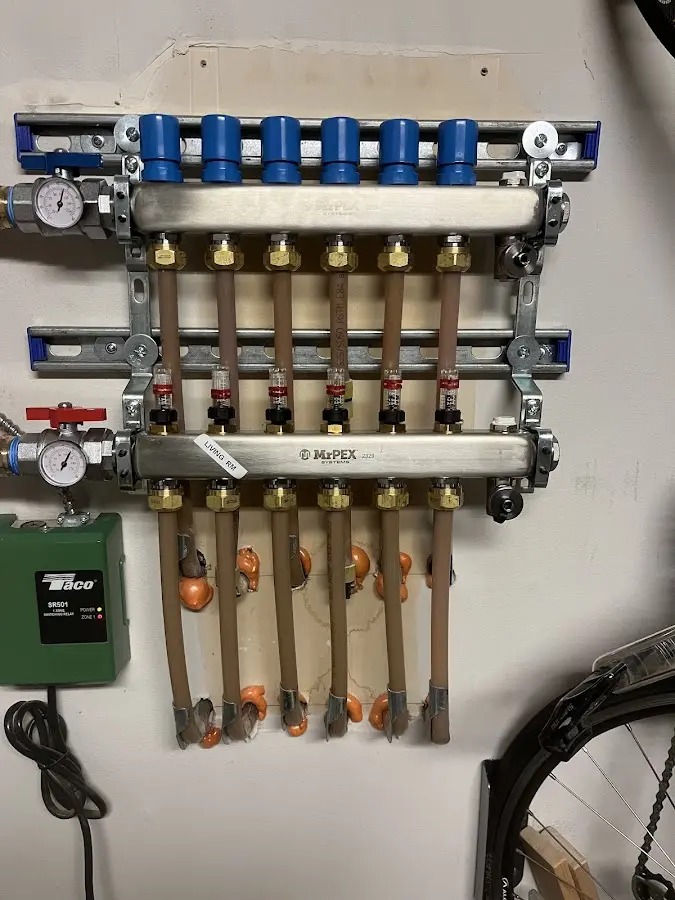 Plumber performing Leak Detection at a residential property in Pinewood